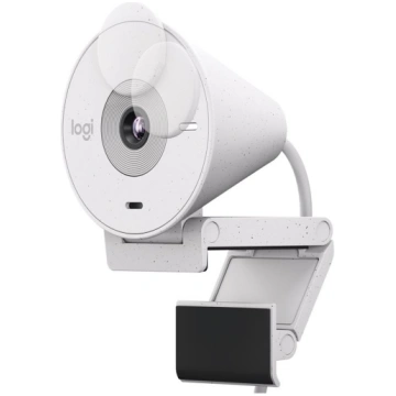 Logitech - Brio 300 Full HD webcam Off-white 960-0
