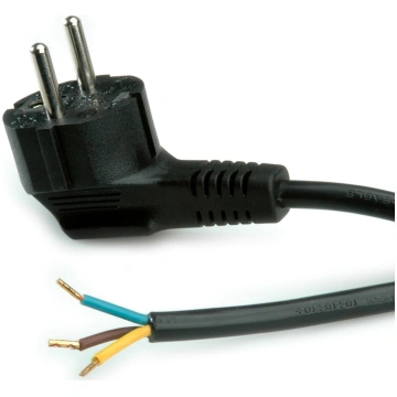 Power Cable with German Type Plug / open end, AC 2