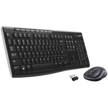 Logitech MK270 Wireless Combo Keyboard + Mouse, US