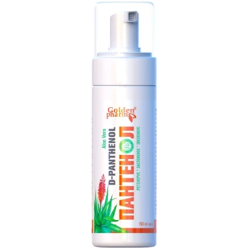 Pantenol-Intensiv krēms-putas ar Aloe Vera, 150 ml