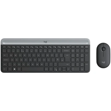 Logitech Wireless Keyboard+Mouse MK470 black retai