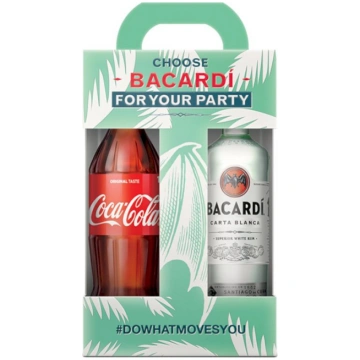 Bacardi Carta Blanca + Cola 1L