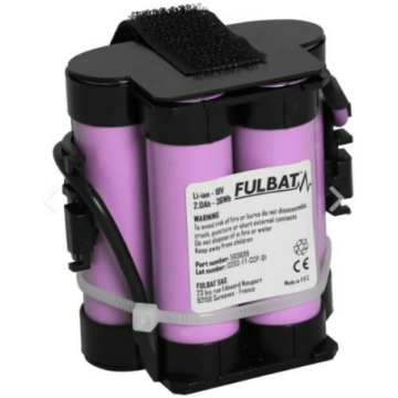 Akumulators 18V, 2Ah, FULBAT, 560609, Li-ion, 70,5