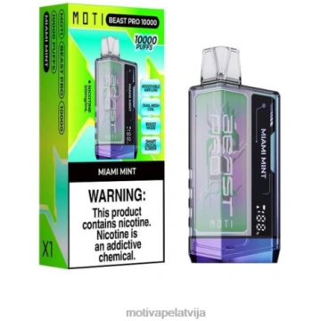 MOTI Beast Pro vienreizējās lietošanas vape (5%, 1