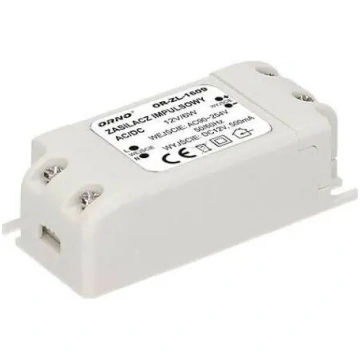 ORNO LED barošanas avots 12V DC 6W 0,5A IP20 (OR-Z