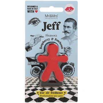 Mr&Mrs Fragrance Jeff Chrome Car Air Freshener Ras