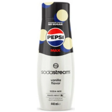 SodaStream sīrups Pepsi Max Vanilla, 440 ml 192422
