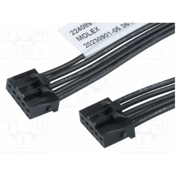 Connector: wire-board; socket; PIN: 5; Inom: 6.5A;