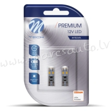 LB312W - M-TECH 2X DIODA LED L312 - W5W 8XSMD3528