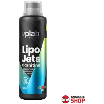 VPLAB LipoJets Carnitine L-Karnitīns 500 ml Lime T