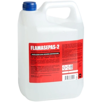 Speciāla krāsa, sienas Asepas Flamasepas-2, caursp