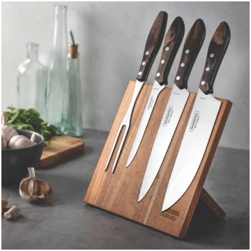 Tramontina Polywood FSC BBQ Knife Set with Magneti
