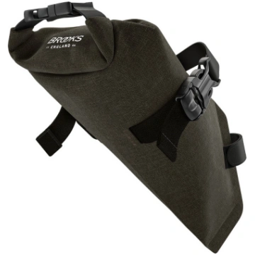 BROOKS SCAPE SADDLE ROLL BAG (MUD GREEN)