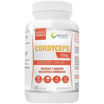 Cordyceps 750 mg WISH Pharmaceutical 120 caps
