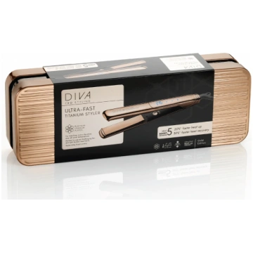 Ultra Fast Titanium Styler Rose Gold Taisnotājs ar