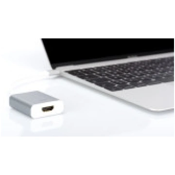 Digitus USB-C — HDMI USB adapteris Silver (DA-7083