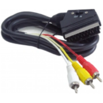 Gembird Bidirectional 3x RCA Plugs to SCART audio-