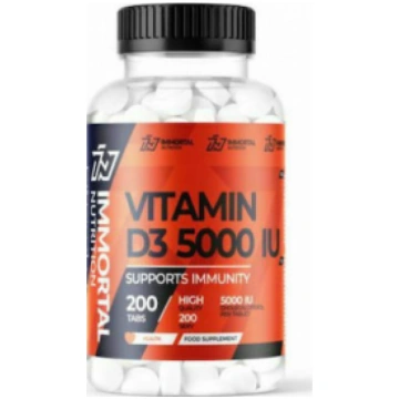 Vitamin D3 5000 iu Immortal Nutrition 200 tab