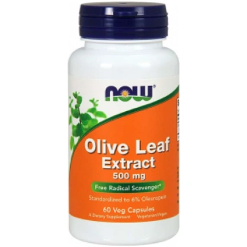 Olive Leaf Extract 500 mg Now Foods 60 vcaps