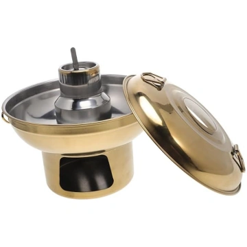 BESPORTBLE Camping Wok Camping Cookware Double Ear