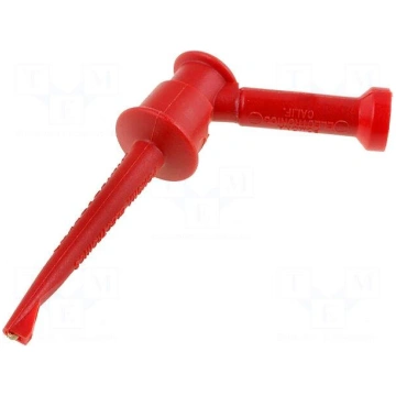 Clip-on probe | hook type | 5A | 60VDC | red | Gri