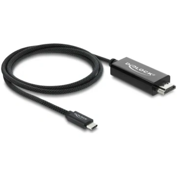 DELOCK koaksiālais USB Type-C uz HDMI kabelis (DP 