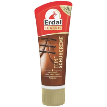 Erdal apavu krēms brūnā tūbiņā ar sūkli 75ml