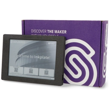 Inkplate 6 with case and battery - 6"" e-paper dis