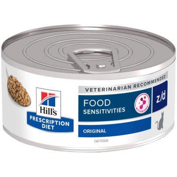 prescription diet food sensitivities z/d feline - 
