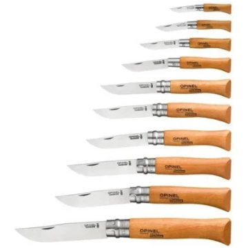 Saliekamo nazi komplekts Opinel Carbon, 10 gab., i