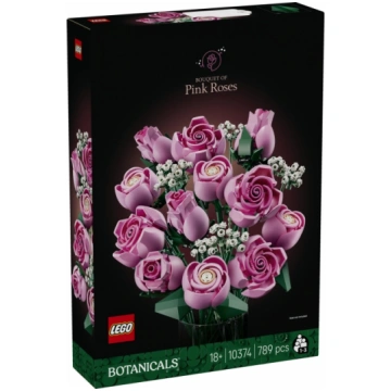 LEGO Botanicals Rozā rožu pušķis 10374
