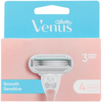 Venus - Smooth Sensitive Razor Blades - Pink/White