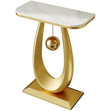 Narrow Console Table, Modern Small Console Table, 