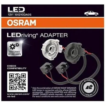 KOMPLEKTS 2x LEDriving Pārveidotājs/Adapteris - Os