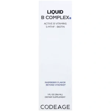 Codeage, Liquid B Complex, Raspberry, 1 fl oz (29.