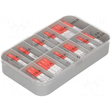 Kit contents: fuses | fuse | 5x20mm | Range of val