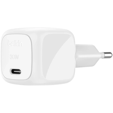Belkin BoostCharge 30W USB-C ātrais lādētājs balts