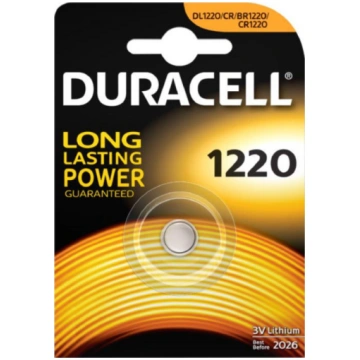 Baterijas Duracell DL1220, CR1220
