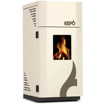KEPO malkas katls Etage Flame RAL1013 bēšs 17kW 15
