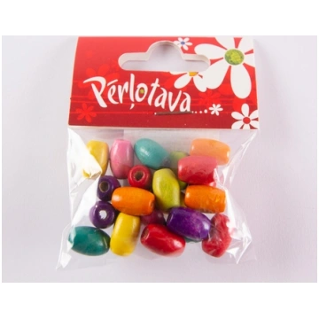 Garena koka pērle 8x12mm/20gab