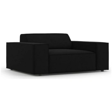 Atpūtas krēsls Micadoni Home Jodie Velvet, melna k