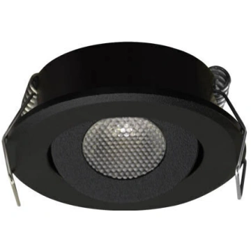 Mati LED c 1,5w melns 4000k dekoratīvs power led s