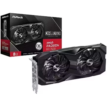ASRock Radeon RX 7600, 8GB GDDR6, Challenger OC (R