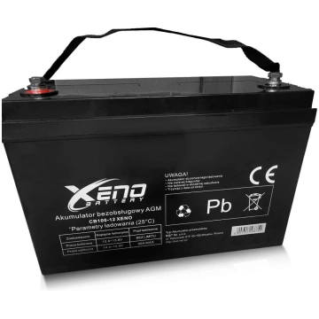 Akumulatora AGM BAT Xeno Black 12V 100Ah | Xeno Bl