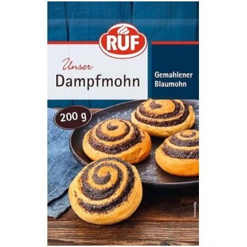 RUF Tvaika magones, smalki samaltas zilās magoņu s