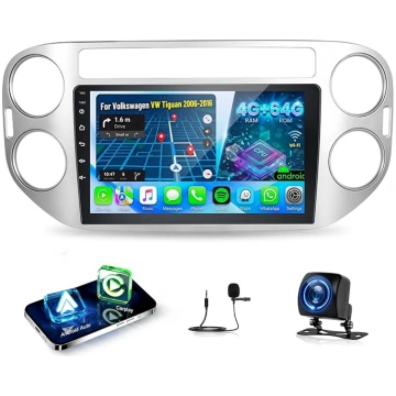4G + 64G Android auto radio Volkswagen VW Tiguan 2