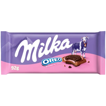 Milka šokolāde Oreo Strawberry 92g