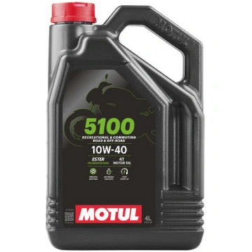 Eļļa motocikliem Motul 5100 Ester 4T 10W40 4L