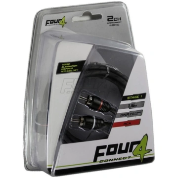 RCA-cable 1.5m FOUR Connect 4-800152