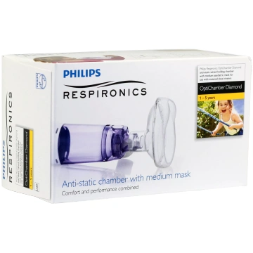 PHILIPS Respironics OptiChamber Diamond krājtelpa,
